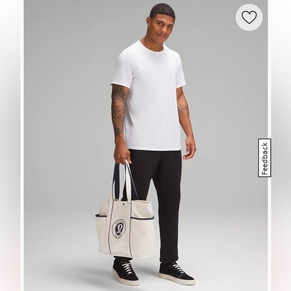 NWT Daily Multi-Pocket Canvas Tote Bag 20L Logo - Picture 5 of 5